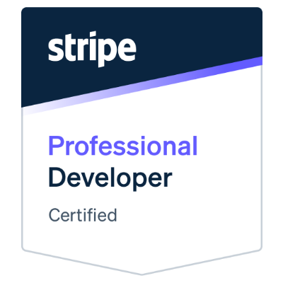 Stripe Certification Badge